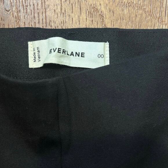NWOT Everlane The Bi-Stretch Work Pant In Black Size 00 - Picture 6 of 7